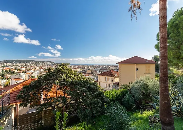 Villa Sur Les Hauteurs De Nice, Proche Centre